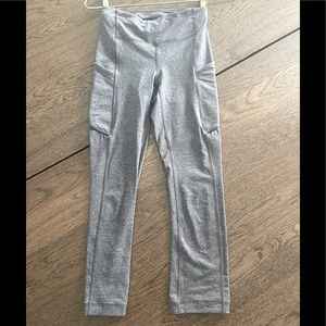 Lulu lemon crop Heathered medium grey 0